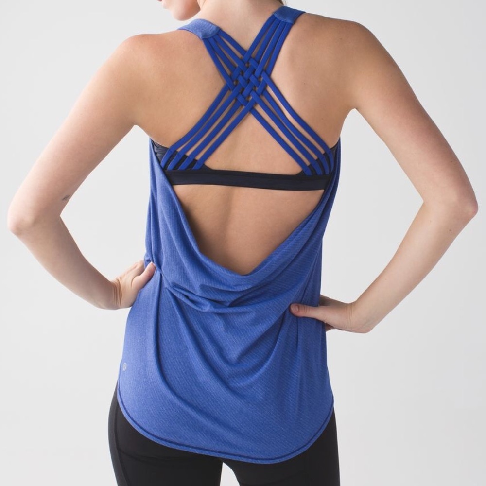 NWOT Lululemon Wild Tank- royal blue